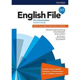 English File: Pre-Intermediate: Teacher's Guide with Teacher's Resource Centre