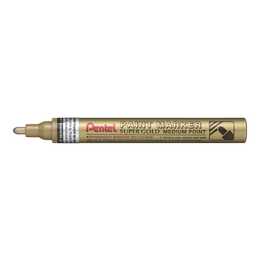 PENTEL Marqueur permanent MMP10X (Or, 1 pièce)