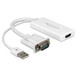 DELOCK Video-Konverter (VGA, USB A)