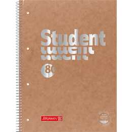 BRUNNEN Carnets Premium Fact (A4, Carreaux)