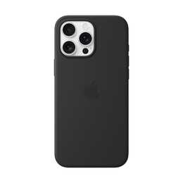 APPLE Backcover Silicone Case MagSafe (iPhone 16 Pro Max, Noir)