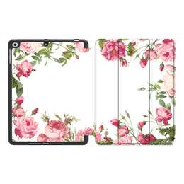 EG MTT Coque pour Apple iPad 9.7" 2017-2018 - Fleurs