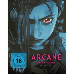 Arcane - League of Legends  Stagione 1 (4k, Steelbook, DE, EN)