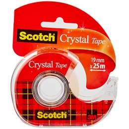 SCOTCH Klebebandabroller Crystal Tape (Transparent)