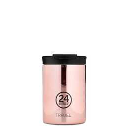 24BOTTLES Thermobecher Travel Tumbler (0.35 l, Gold, Rosa)