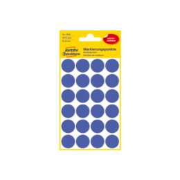 AVERY ZWECKFORM Etiketten 18 mm (Blau)