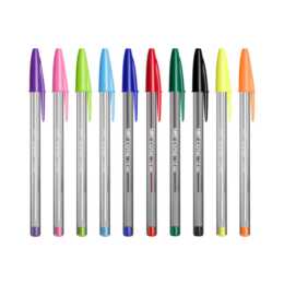BIC Penna a sfera Cristal (Multicolore)