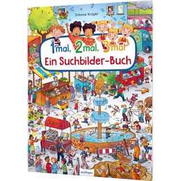 1mal, 2mal, 3mal - Ein Suchbilder-Buch. Suchen, Zählen, Spasshaben ab 4 Jahren