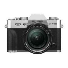 FUJIFILM X-T30 II Silver + XF 18-55mm f/2.8-4 R LM OIS Kit (26.1 MP, APS-C)