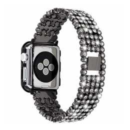 EG Bracelet (Apple Watch 44 mm, Noir)