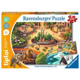 TIPTOI Puzzle für kleine Entdecker: Zoo Jeu éducatif (DE)