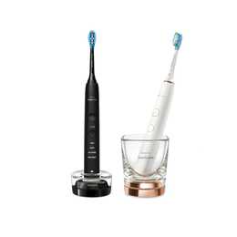 PHILIPS DiamondClean Duo 9000 HX9914/57 (Schwarz, Weiss)