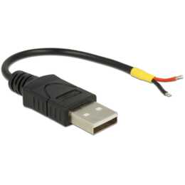 DELOCK USB-Kabel (USB Typ A, Unkonfektioniert, 0.1 m)