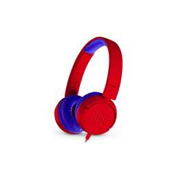 JBL BY HARMAN JR300 Cuffie per bambini (On-Ear, Rosso, Blu)