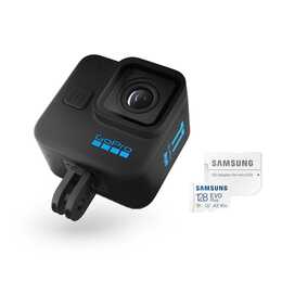 GOPRO HERO11 Black Mini + 128GB MicroSD (5312 x 4648, 5312 x 3984, 5312 x 2988, Schwarz)