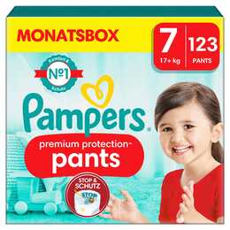 PAMPERS Premium Protection Pants 7 (123 Stück)