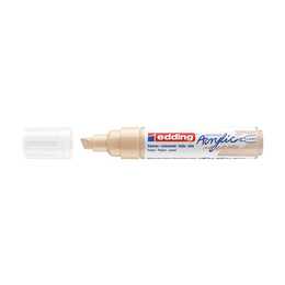 EDDING Marqueur acrylique 5000 (Beige, 1 pièce)