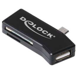 DELOCK OTG Kartenleser (MicroUSB)