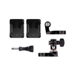 GOPRO Diversi supporti Helmet Mount (Nero)