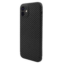 NEVOX Backcover Real Carbon (iPhone 13 mini, Schwarz)