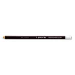 STAEDTLER Pennarello indelebile Lumocolor (Bianco, 1 pezzo)