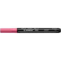 STABILO Pennarello acrilico Free Acrylic T100 (Pink, 1 pezzo)