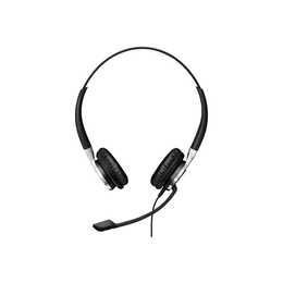 SENNHEISER Casque micro de bureau Impact SC 665 (On-Ear, Câble, Argent, Noir)