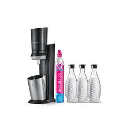 SODASTREAM Crystal Megapack  (60 l, Noir)