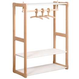 WOOD LUCK Porte-manteaux pour enfants (76 x 34 x 100 cm)