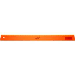 BÜROLINE Lineal (30 cm, Orange)