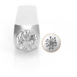 CREATIV COMPANY Timbre gaufrage Fleurs (6 mm)