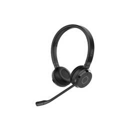 JABRA Office Headset Evolve 65 TE (On-Ear, Kabellos, Schwarz)