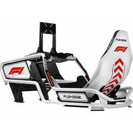 PLAYSEATS Sedia da gaming  Formula Intelligence - F1 Edition  (Nero, Rosso, Bianco)