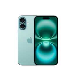 APPLE iPhone 16 (128 GB, Verde acqua, 6.1", 48 MP, 5G)