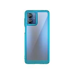 EG Backcover (Motorola Moto G54, Bleu-vert)