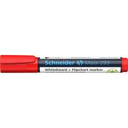 SCHNEIDER Whiteboard Marker Maxx 293 (Rot, 1 Stück)