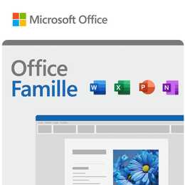 MICROSOFT Office Famille 2024 (Version complète, 1x, Français)