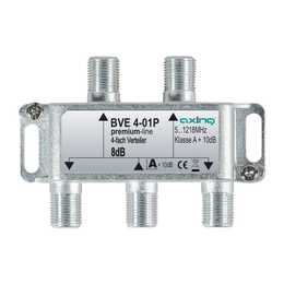 AXING BVE 4-01P Amplificatori e distributori (Argento)