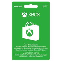 Xbox Live CHF 15 Guthaben-/Geschenkkarte (ESD, DE, FR)