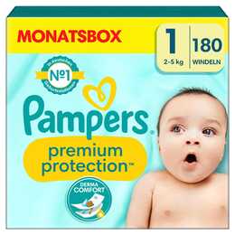 PAMPERS Premium Protection 1 (180 pièce)