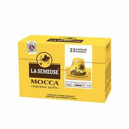 LA SEMEUSE Capsules de Café Mocca Surfin (33 pièce)