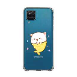 EG Backcover (Galaxy A12, Arte, Transparente)