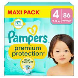 PAMPERS Premium Protection Maxi Pack 4 (86 Stück)