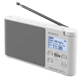 SONY XDR-S41D Radio digitale (Bianco)