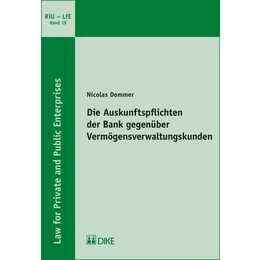 Die Auskunftspflichten der Bank gegenüber Vermögensverwaltungskunden