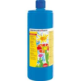 EBERHARDFABER Peinture au doigt EFAColor (1000 ml, Bleu clair, Bleu)