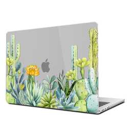 EG Hardcase (Macbook Air 15" M3 2024, Blumen, Grün)