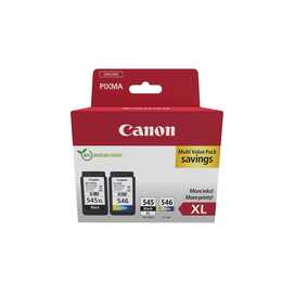 CANON PG-545XL/CL-546XL (Gelb, Schwarz, Magenta, Cyan, Duopack)