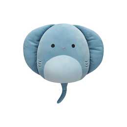 SQUISHMALLOWS Éléphant (30 cm, Bleu clair, Bleu)