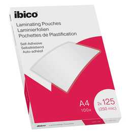 IBICO Laminierfolien (A4, 125 µm, 100 Stück)